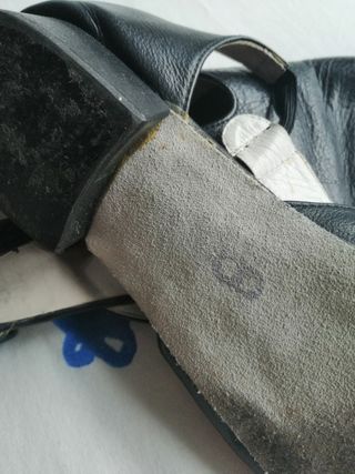 Zapatos de baile, piel