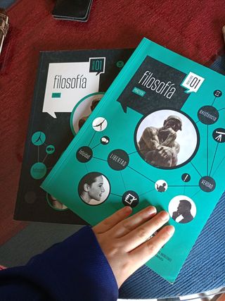 Libro de filosofía de 1° de bachillerato