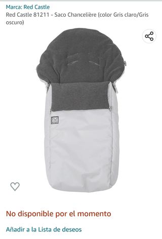 Saco para silla bebe