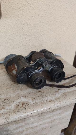 ANTIGUOS PRISMÁTICOS MILITARES LUMINOR. DECORACIÓN