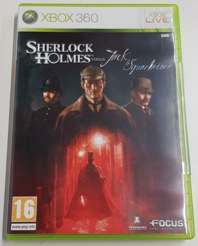 Gioco Sherlock Holmes vs Jack lo Squartatore X360