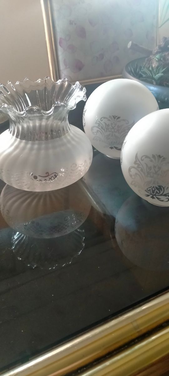 1Tulipa y 2 globos de cristal