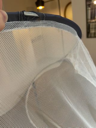 Mosquitera bebé blanca