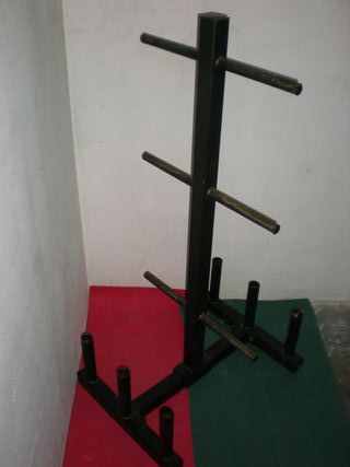 SOPORTE DESMONTABLE PARA DISCOS Y BARRAS