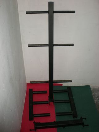 SOPORTE DESMONTABLE PARA DISCOS Y BARRAS