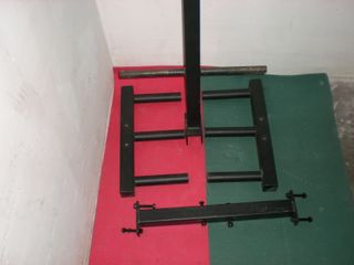 SOPORTE DESMONTABLE PARA DISCOS Y BARRAS
