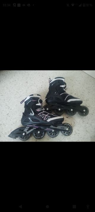 Patínes rollerblade sirio comp y todos completos 