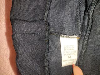 pantalón emitando vaquero elástico 