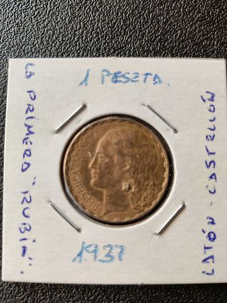 1 Peseta 1937