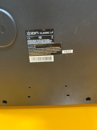 Tocadiscos ion classic lp