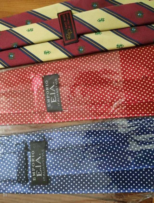 3 cravatte EMPORIO E.I.A.