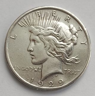 1 Dólar 1929 Estados Unidos Reproducción