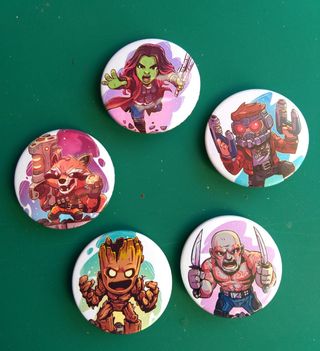 Chapas Guardianes de la Galaxia