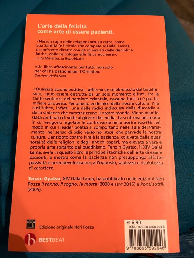Dalai Lama L'arte di essere pazienti
