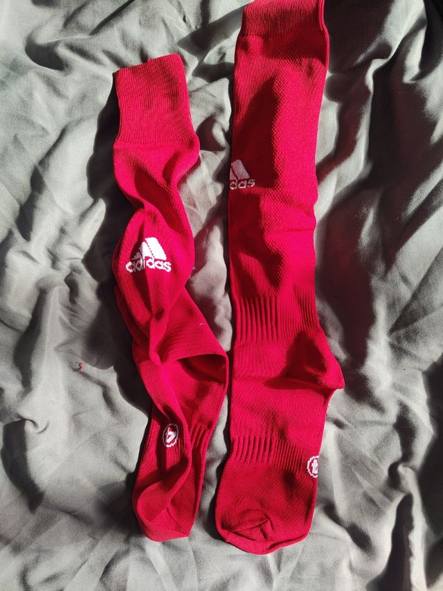 Medias de fútbol Adidas Rojas