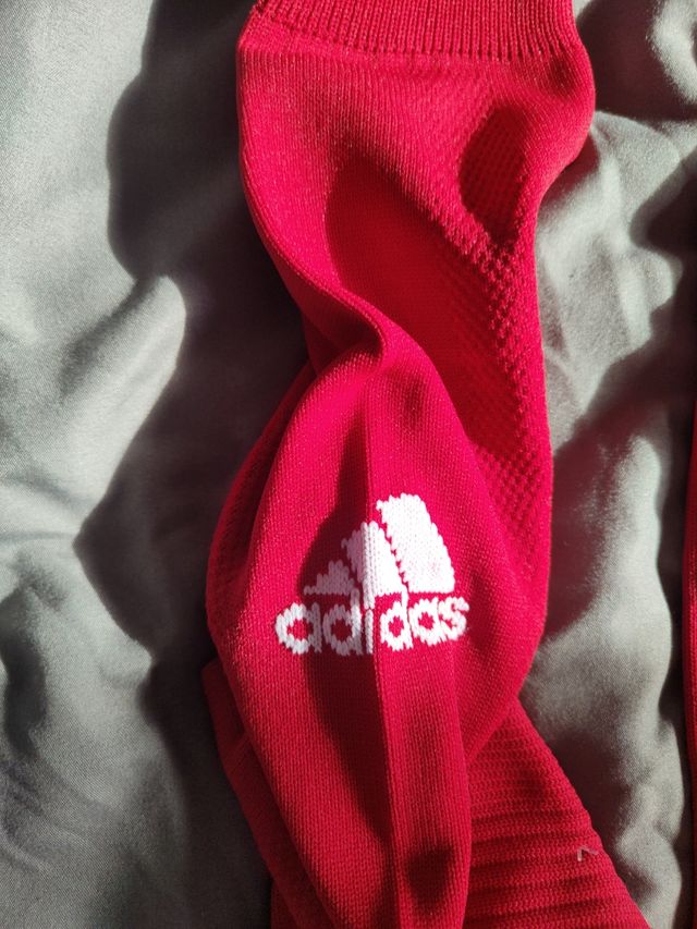 Medias de fútbol Adidas Rojas
