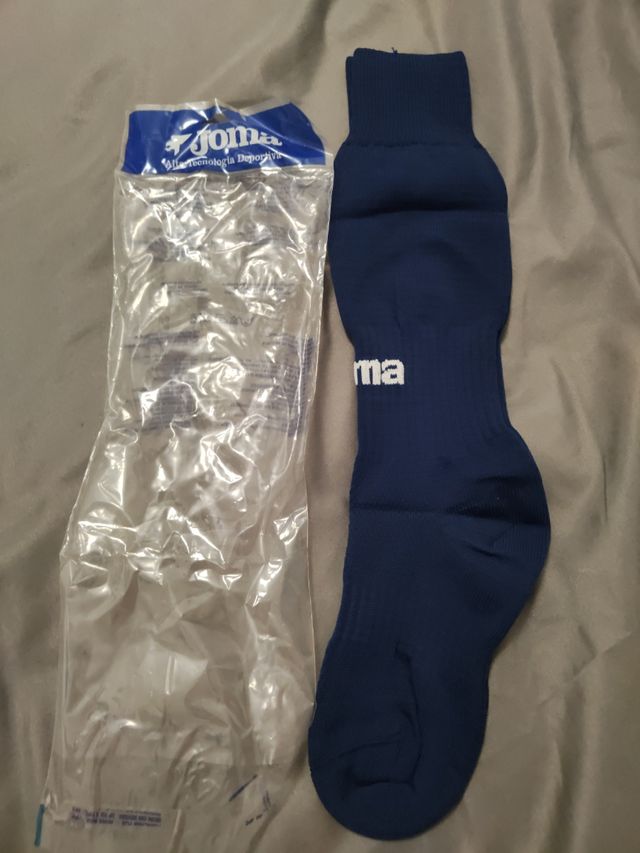 Medias de fútbol Joma Azul Oscuro talla S
