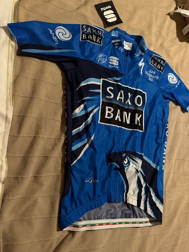 Maillot saxo bank 2012 NUEVO
