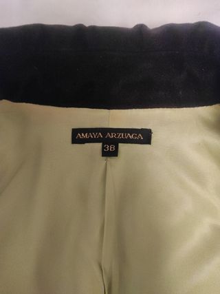 Americana de terciopelo