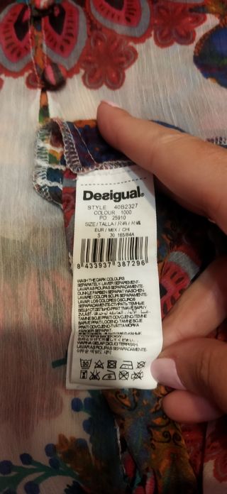 Blusa Desigual talla S