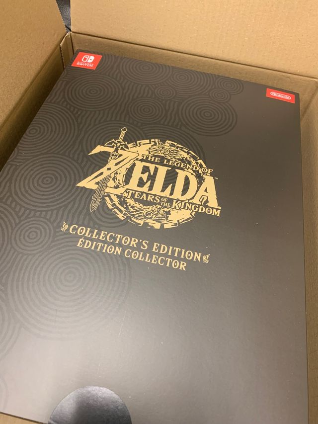 Edición coleccionista Zelda tears of kingdom