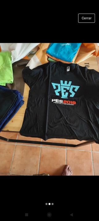 camiseta pes 2018