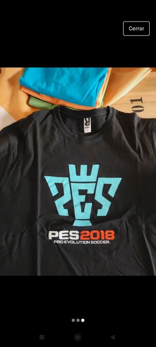camiseta pes 2018