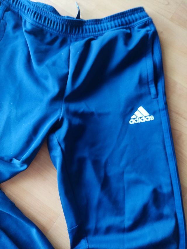 Pantalón Track pants Adidas niño azul