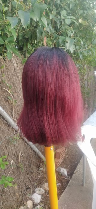 peluca natural