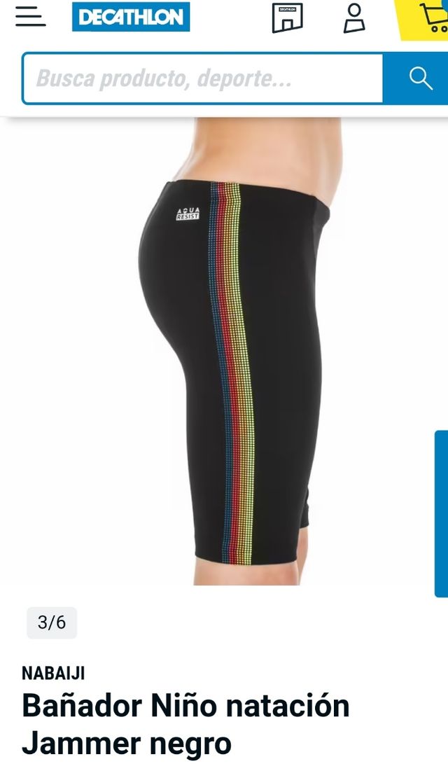 Bañador niño para natacion (Nabaiji) Decathlon