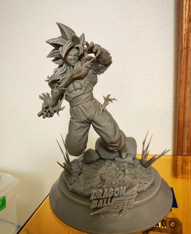 Goku SSJ4 y Vegeta SSJ4 - Dragon Ball GT