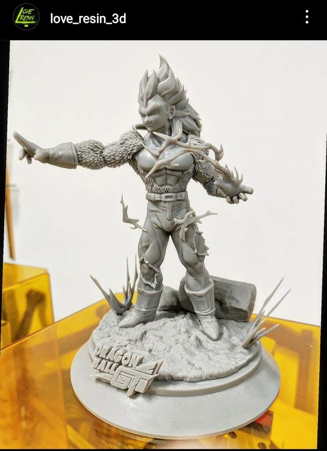 Goku SSJ4 y Vegeta SSJ4 - Dragon Ball GT