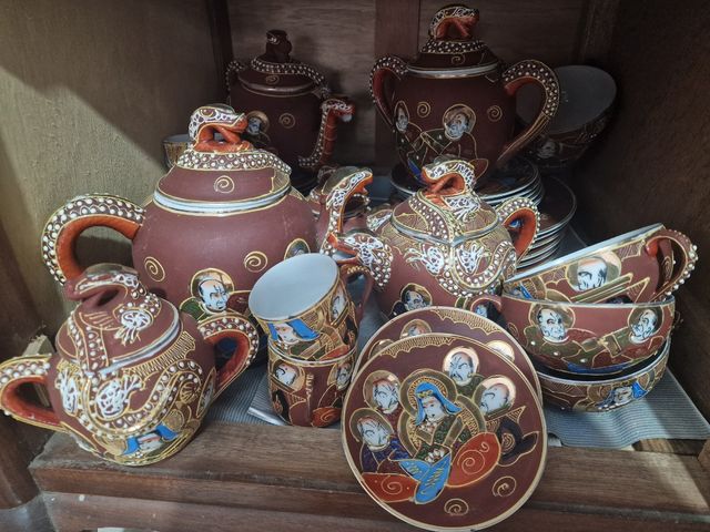 juego de té y café japonés