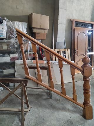 Barandilla de madera