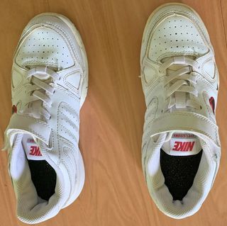 Ténis Unissexo Nike, Pele, Branco, como Novos