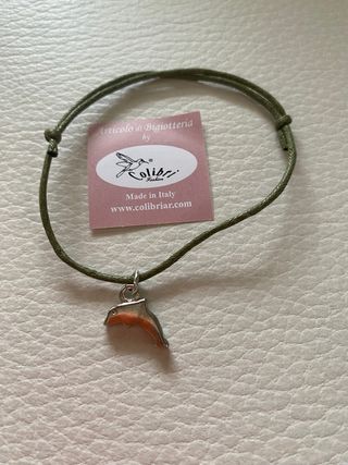 Bracciale unisex TU regolabile Colibrì