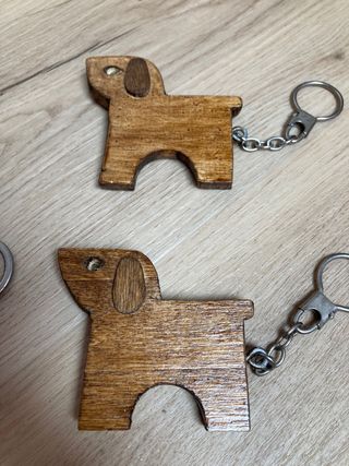 Pack llaveros mascotas. Perfil solidario