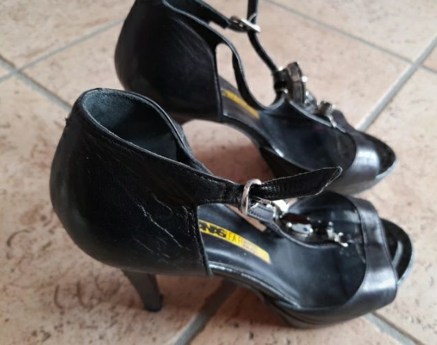 sandali gioiello vera pelle tacco a spillo