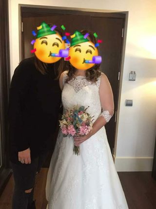 Vestido de novia San Patrick