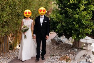 Vestido de novia Rosa Clara.