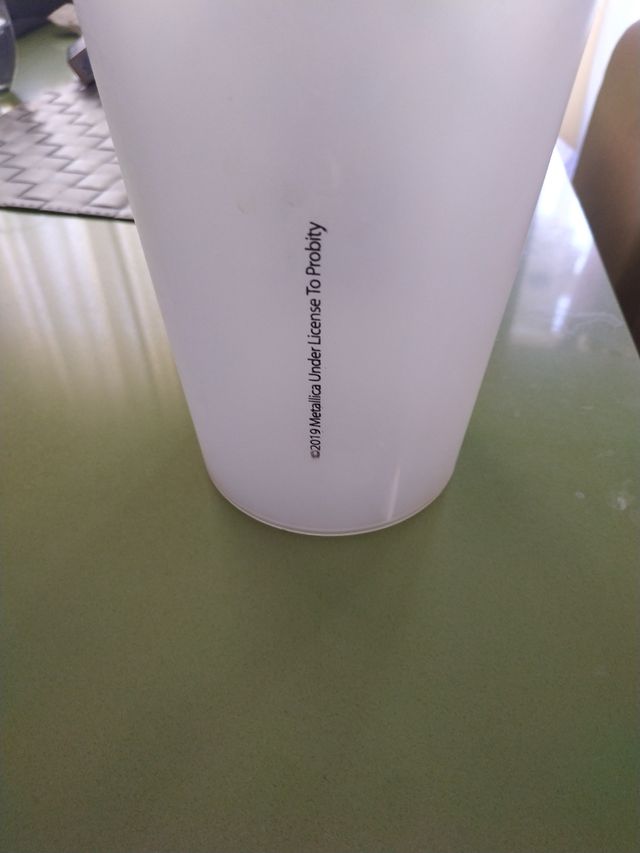 Vaso 1l. Concierto Metallica.