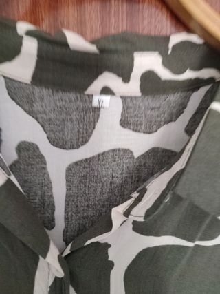 Camisa Animal Print. Premamá. Entretiempo 
