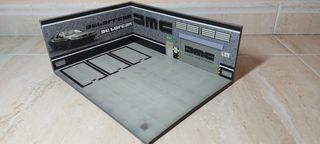 diorama DeLorean
