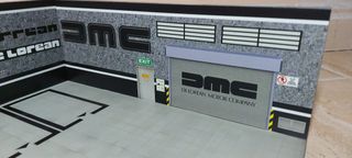 diorama DeLorean