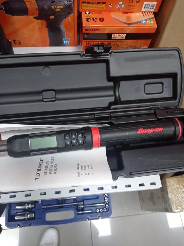 DINAMOMETRICA ELECTRONICA CON GRADOS SNAPON