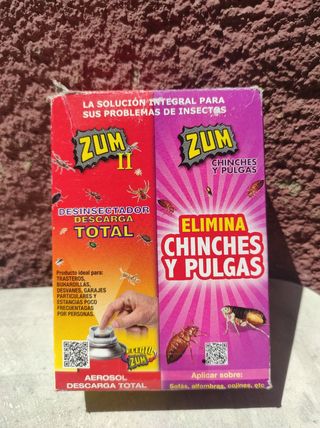 Pack eliminador de chinches y pulgas