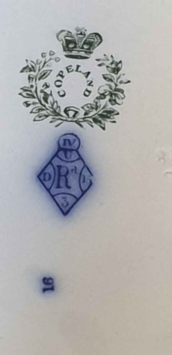 piatto antico inglese