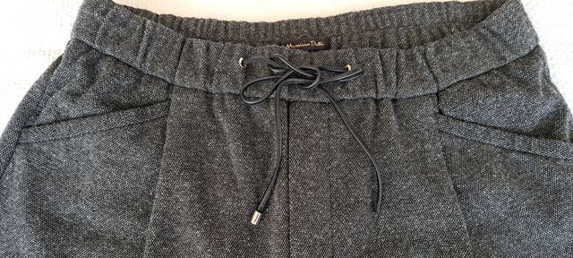 PANTALON JOGGER GRIS MASSIMO DUTTI TALLA 36