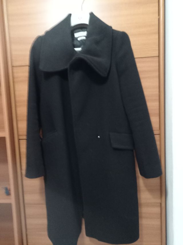 cappotto nero mango taglia 44 italiana