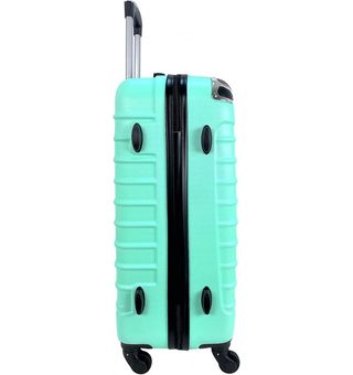 Maleta Mediana Color Verde Agua 65x44x26cm